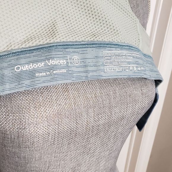 *SALE* - OUTDOOR VOICES zip front bra - Picture 4 of 5